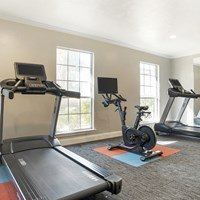 Treadmill and stationary bike